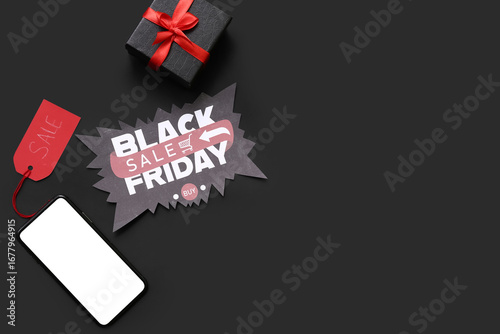 Greeting card with text BLA...