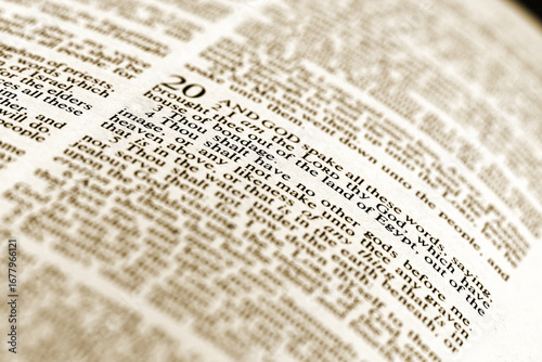 Exodus Chapter 20 Bible Pages
