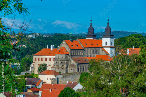 Wallpaper Mural Saint Prokop basilica in Trebic in Czech republic Torontodigital.ca