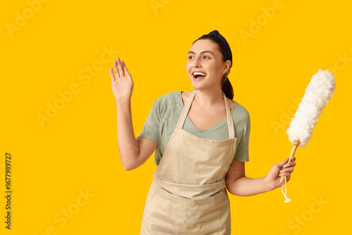 Beautiful young happy woman...