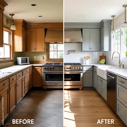 Kitchen Remodel Before and After - Stunning Transformation of a Classic Kitchen