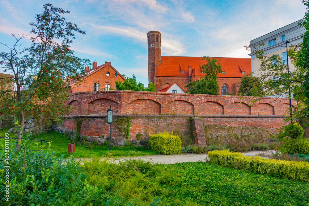 Fototapeta premium Saint Hyacinth church in Slupsk, Poland