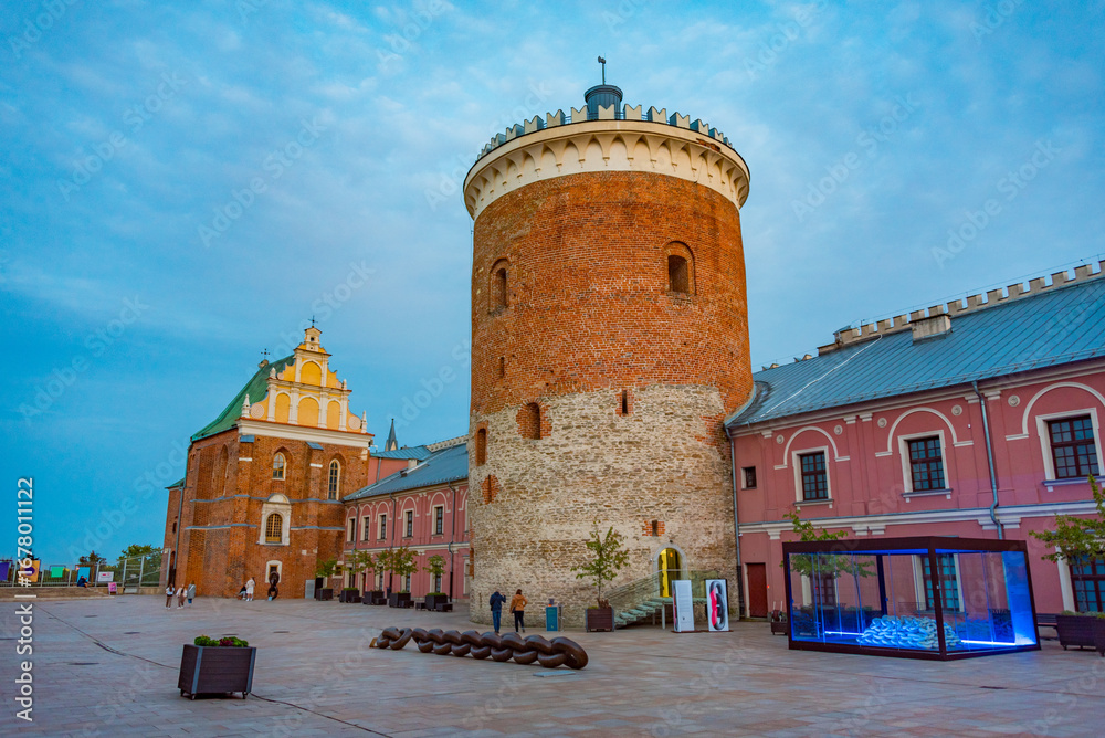 Obraz premium National museum at the Lublin castle in Poland