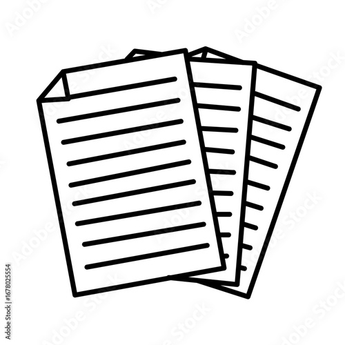 vector notepad icon