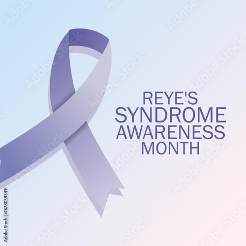 vector graphic of Reye's Syndrome Awareness Month ideal for Reye's Syndrome Awareness Month celebration