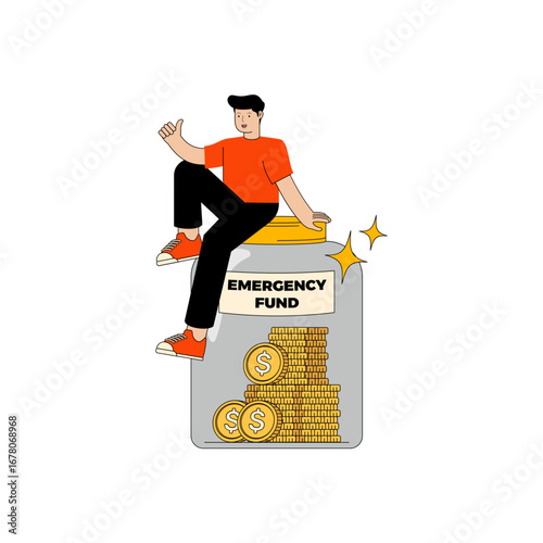 Financial Emergency Fund illustration