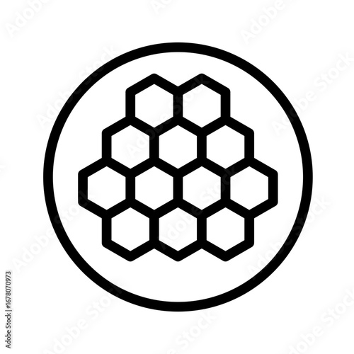 Nanoporus  Icon Element For Design