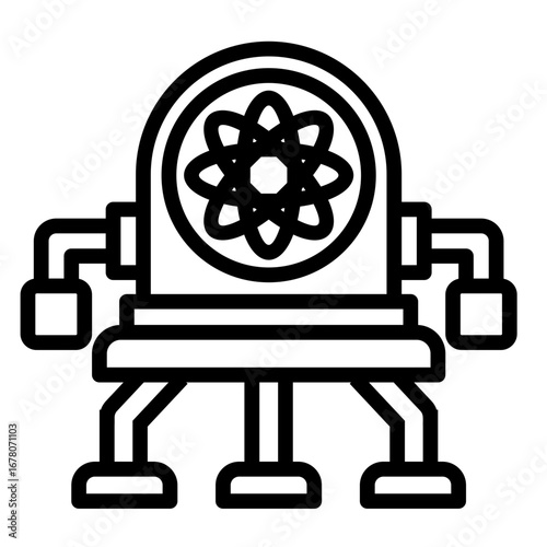 Nanorobot  Icon Element For Design