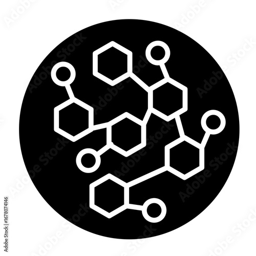 Molecule  Icon Element For Design