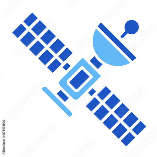 Satellite  Icon Element For Design