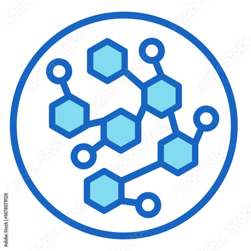 Molecule  Icon Element For Design