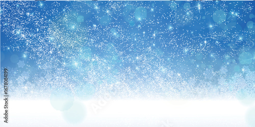 雪　クリスマス　冬　光　背景	