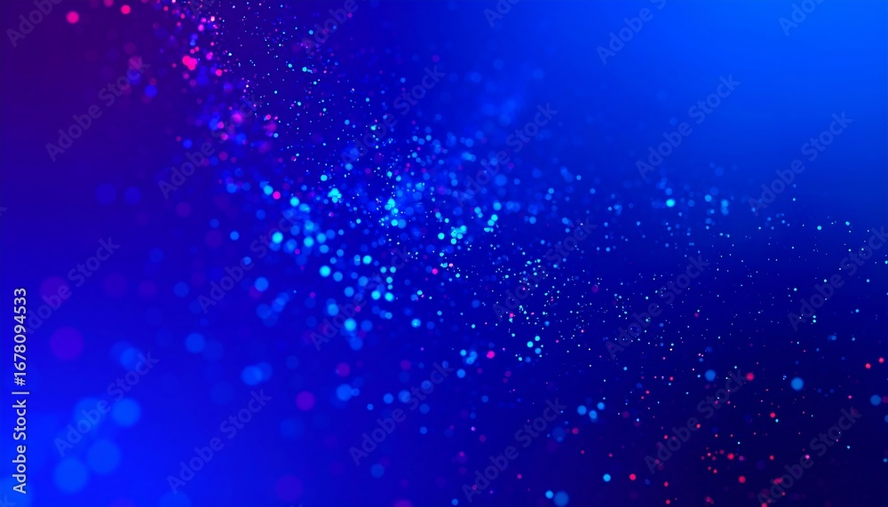 Obraz premium Abstract Digital Particle Display