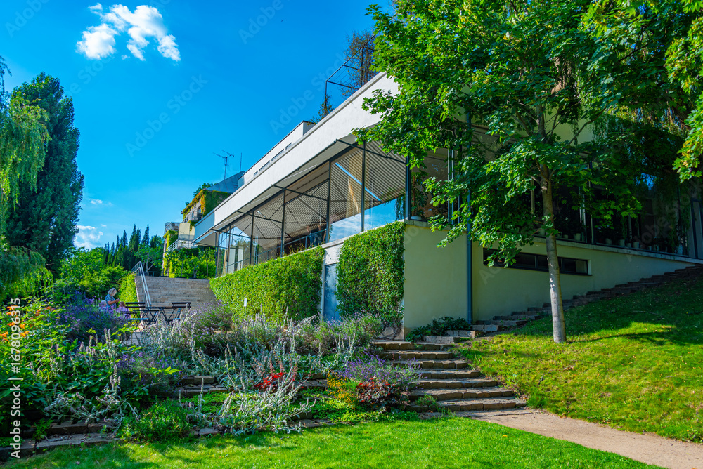 Fototapeta premium Vila Tugendhat in Brno, Czech republic