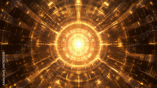 ゴールドのサイバーサークル / Gold Cyber Circle