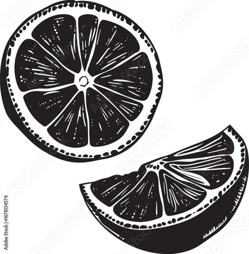 Lime slices icon clean simple