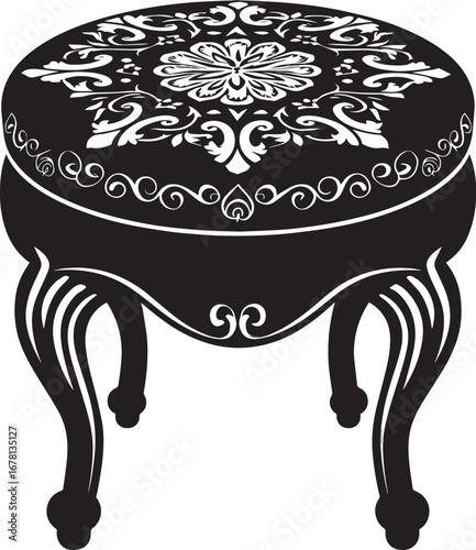Ottoman furniture icon clean simple