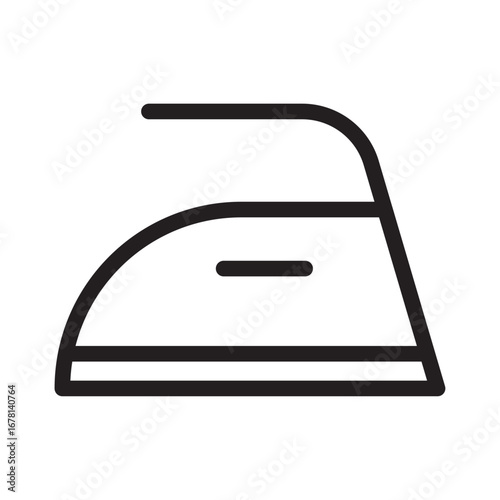 House and Chores Line Icon