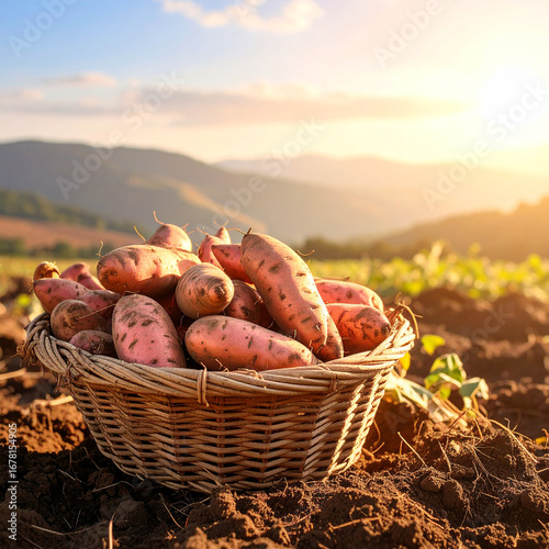 고구마수확, 수확장면, 고구마캐기, 농작물수확, 가을농사, 농사체험, 고구마밭, 수확철, 고구마바구니, 뿌리작물, 텃밭, sweet potato, harvest, farming, autumn farm, root crop, vegetable harvest, rural life, sweet potato field, digging potatoes, farm ex