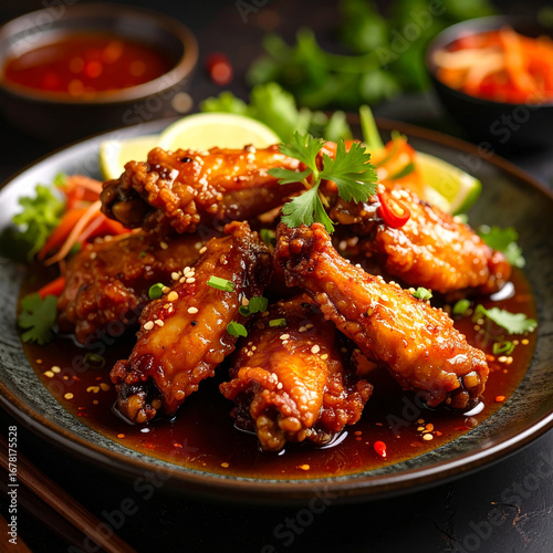 Fried Chicken Wings with Fish Sauce