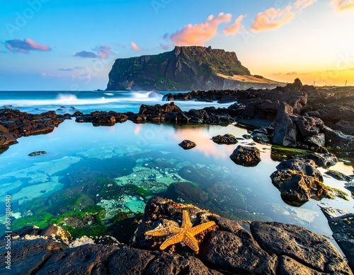 Seongsan Ilchulbong Sunrise Tide Pools