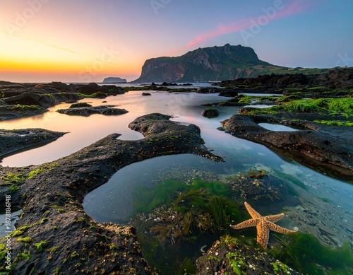 Seongsan Ilchulbong Sunrise Tide Pools
