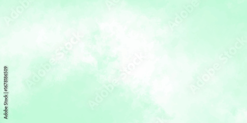 cloudy sky with color and white clouds filling the frame in an artistic watercolor painting style clouds background.	