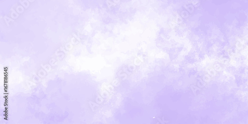 cloudy sky with color and white clouds filling the frame in an artistic watercolor painting style clouds background.	