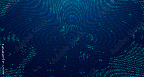Big data transfer concepts in internet. Abstract virtual stream. Flowing digital code. Storage cloud structure. Graphic concept for your design.