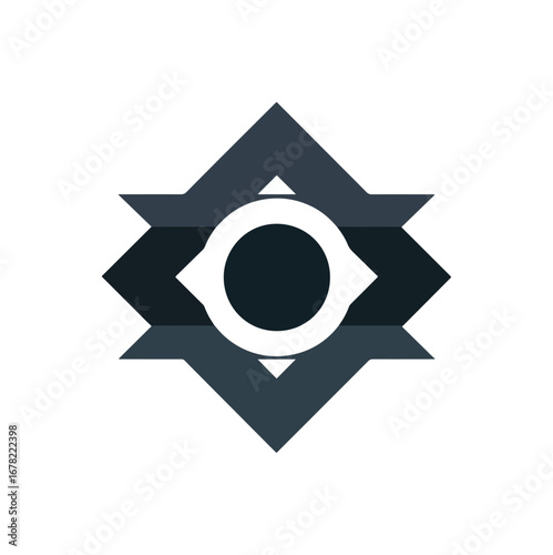 Abstract geometric symbol