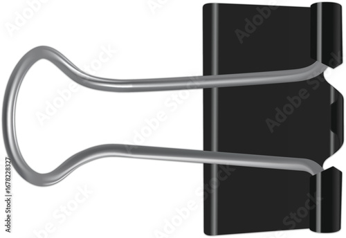 vector illustration of paper clip