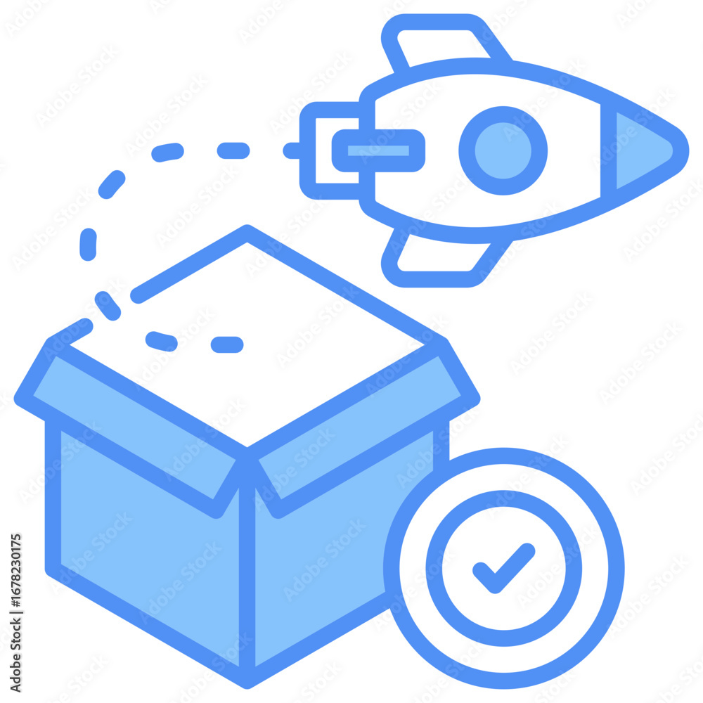 Fototapeta premium Product Release Icon