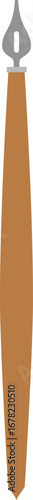 vector illustration of fountain pen