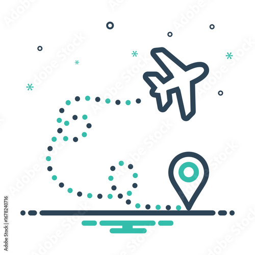 Mix icon for charter route