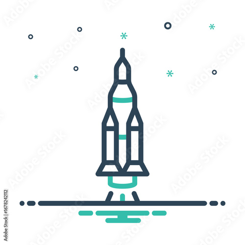 Mix icon for spacecraft