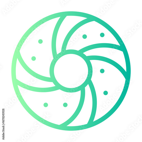 bagel gradient icon