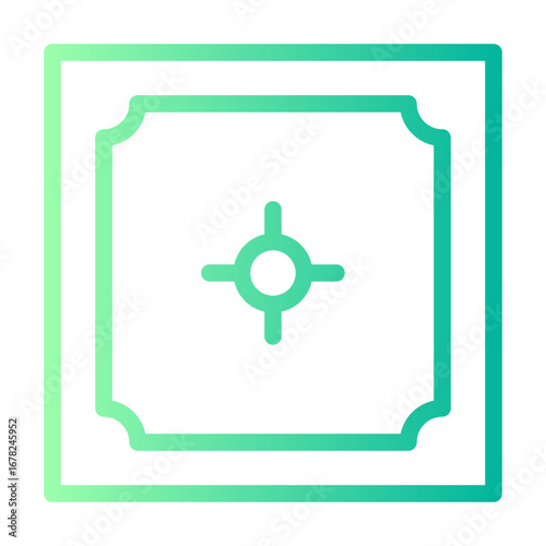 carpet gradient icon