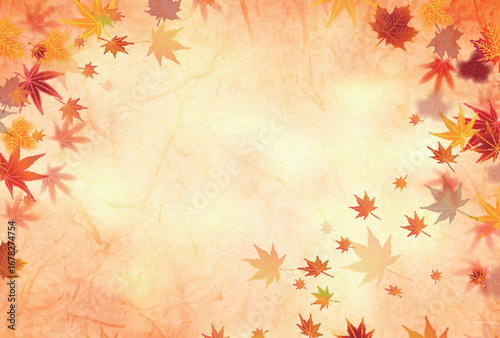 紅葉　もみじ　秋　背景	
