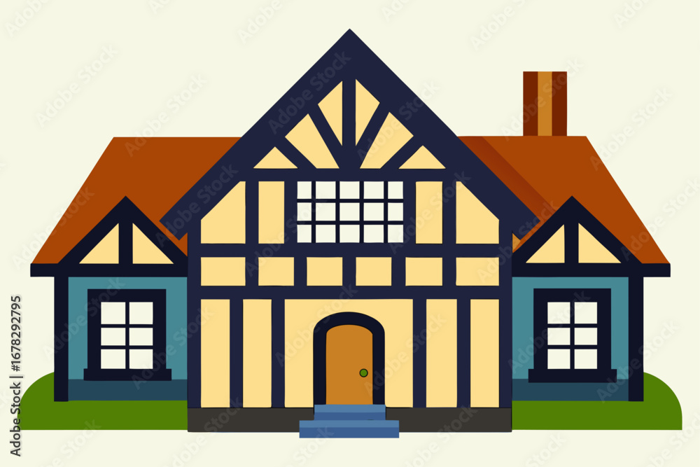 Fototapeta premium tudor cottage