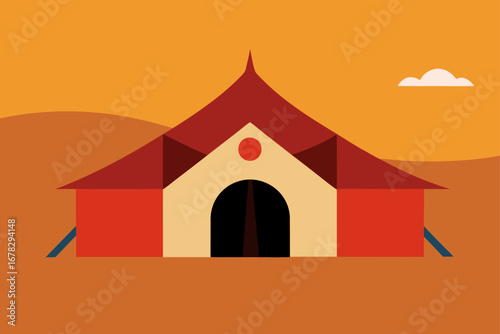desert tent house bedouin