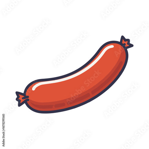 sausage illustration design