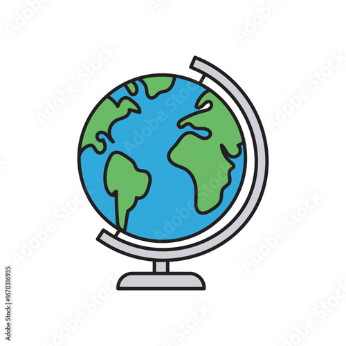earth globe icon