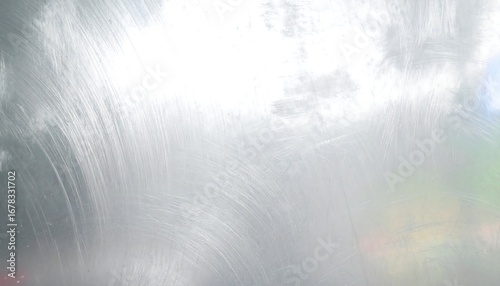 Cloudy glass with streaks