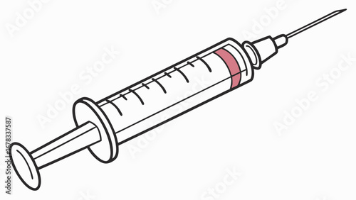 syringe with needle