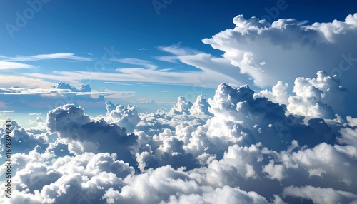 Wallpaper Mural blue sky and clouds Torontodigital.ca