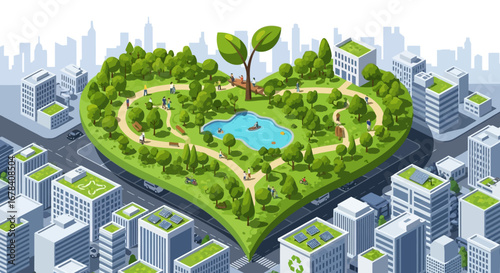 Eco Friendly Village with Renewable Energy and Sustainable Living