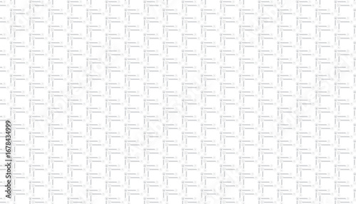 Tablou pe pânză Repeating Grey Greek Key Pattern on White meander geometric