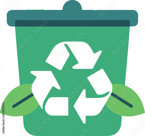 Recycle vector icon