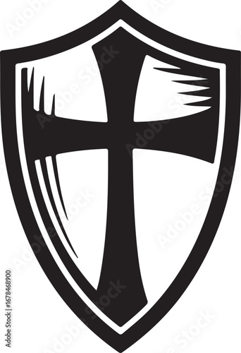 Medieval Shield Cross Silhouette Vector Set

Knight and Shield Emblem Vector Collection

Heraldic Cross Shield Silhouette Bundle