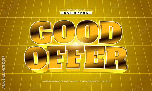 good offer editable text effect for sale